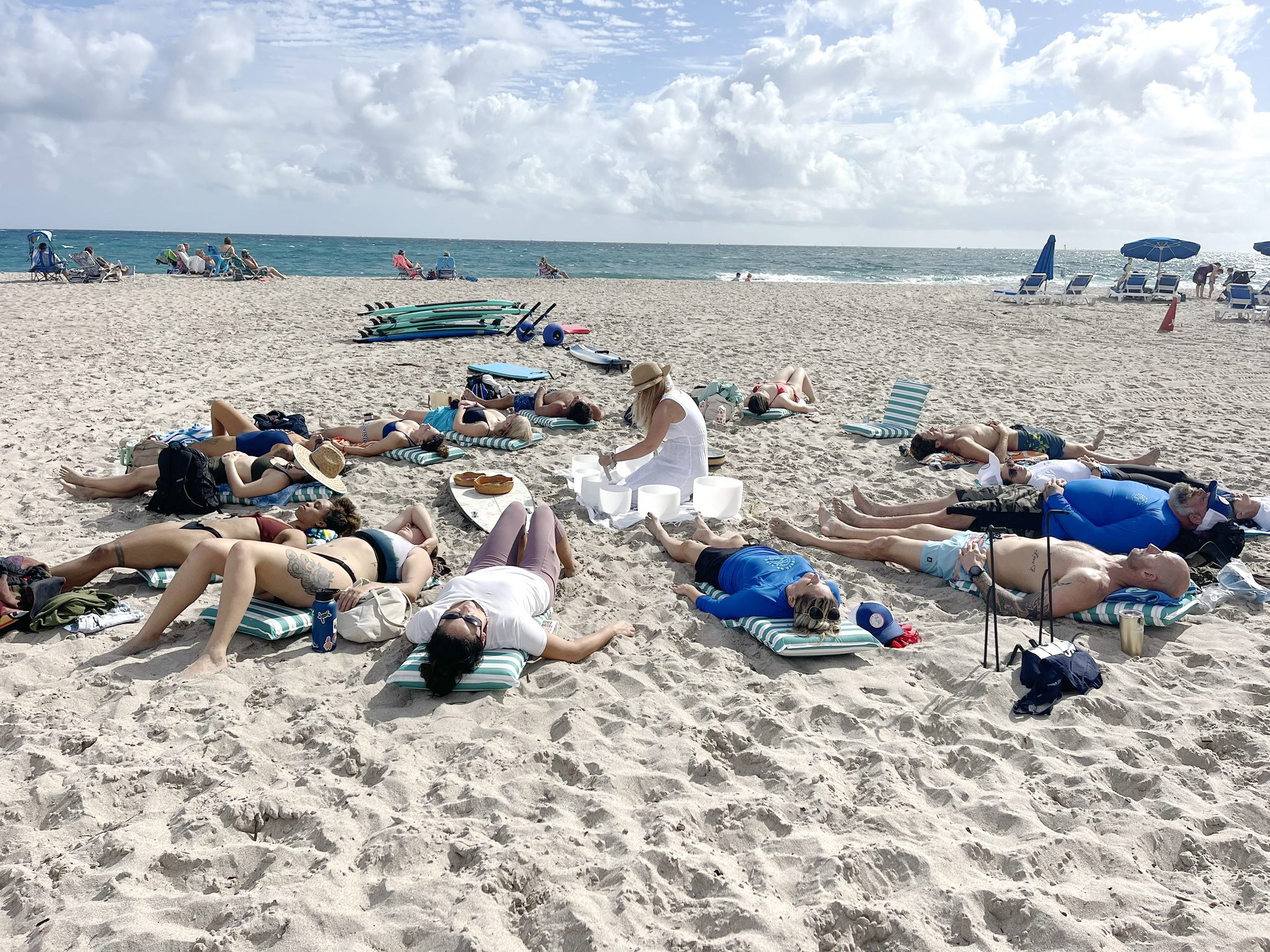 Blue Mind Therapy on the beach